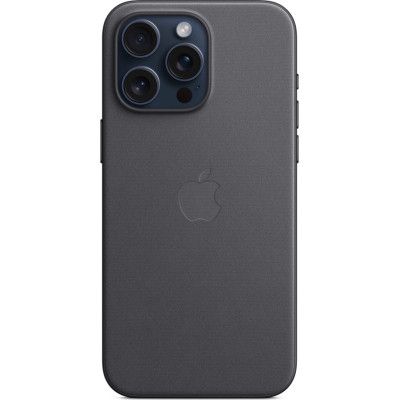 Чехол для мобильного телефона Apple iPhone 15 Pro Max FineWoven Case with MagSafe Black (MT4V3ZM/A) | Зображення 1