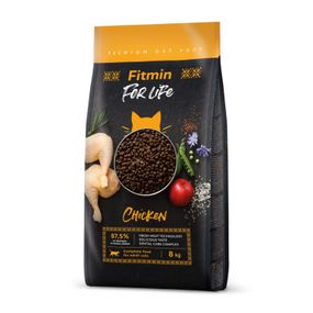 Fitmin cat For Life Adult Chicken (для дорослих котів з куркою), 1,8 кг