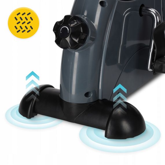 Міні велотренажер 4FIZJO Active 2 в 1 для рук та ніг MBIKE02 Grey/Black (P-5905973401708) | Зображення 5