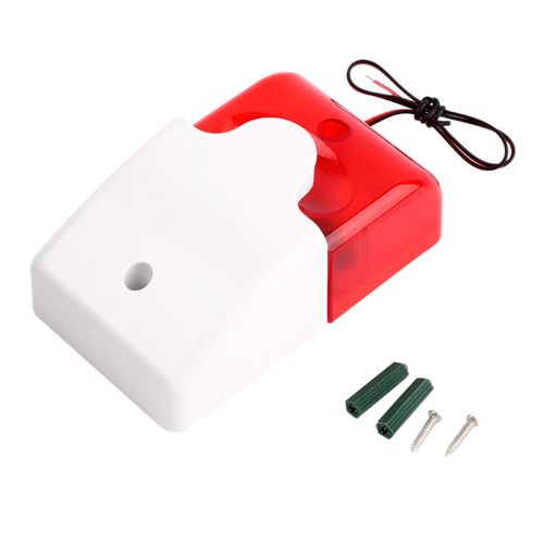 Сирена светозвуковая 110дБ 12В для GSM сигнализации, ZC-LB003