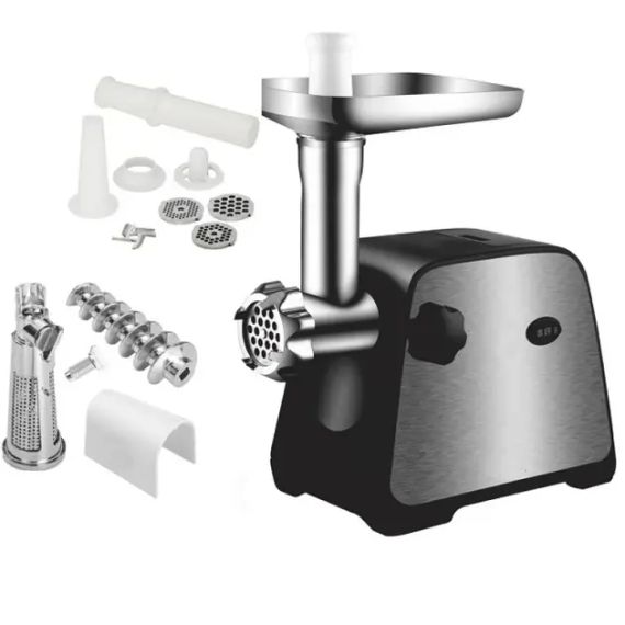 Мясорубка Domotec MS-2026 4500W с функцией реверса и соковыжималкой