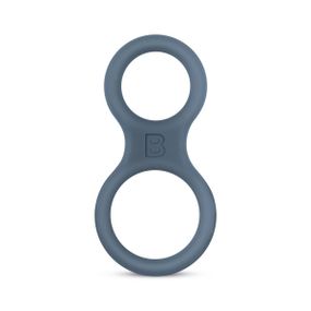 Двойное эрекционное кольцо Boners Classic Cock & Ball Ring, диаметр 3 и 3,8 см Sex Aura
