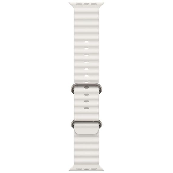 Ремешок Ocean Band для Apple Watch 38/40/41/42mm(ser.10) Белый / White | Зображення 3