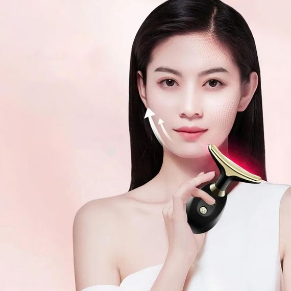 Мікрострумовий масажер для шиї та обличчя, 3 режими, Face Lifter / Масажер з ефектом ліфтингу | Зображення 1