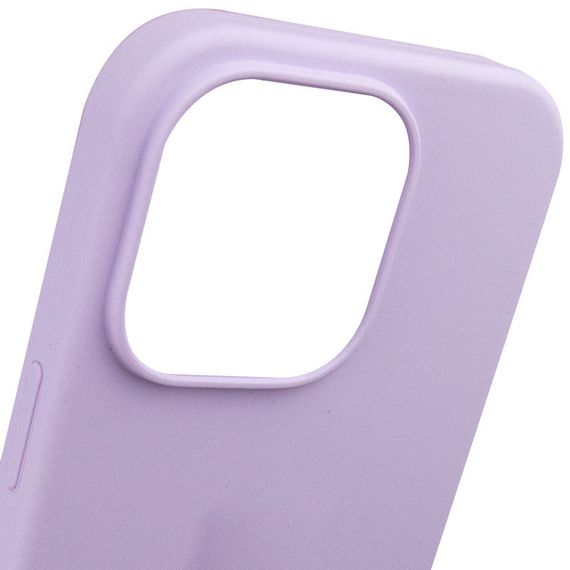 Чохол Silicone Case Full Protective (AA) NO LOGO для Apple iPhone 16 Pro Max (6.9") Бузковий / Lilac | Зображення 5