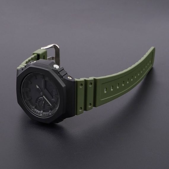 Ремінець для Casio G-Shock GA-2100 Army Green SI | Зображення 4