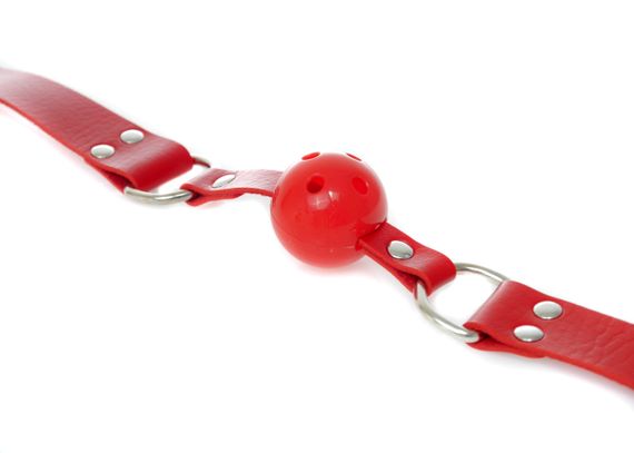 Кляп - Ball Gag Red - Fetish Boss Series Sex Aura | Зображення 6