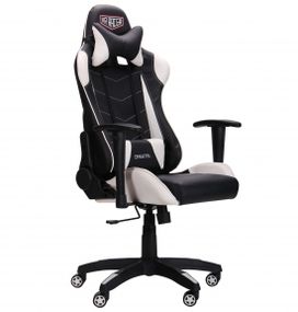 Кресло геймерское Amf VR Racer Blade черныйбелый