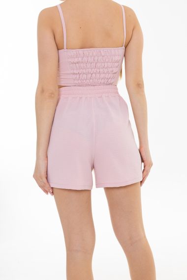 Шорты 4Profi жатка-креп пудровые размер S 26783 | Зображення 4