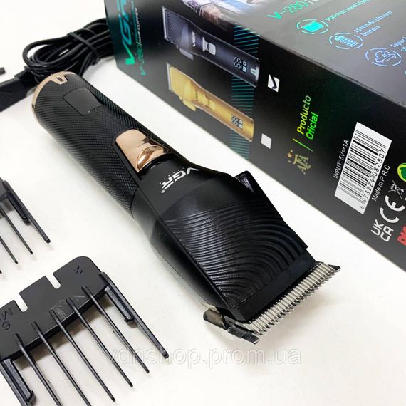 Відмінна машинка для стрижки волосся VGR V-280, Тример для стрижки волосся потужний ZG-31 | Зображення 1