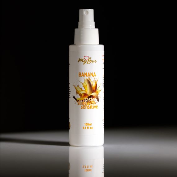 Інтимний гель-лубрикант - MyLove Taste Slide Sensitive Banana, 100 мл | Зображення 3