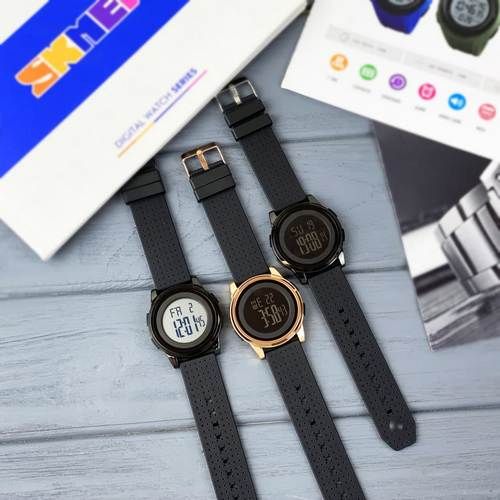 Чоловічий годинник Skmei 1502 All Black | Зображення 5