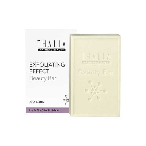 Косметическое отшелушивающее мыло THALIA для умывания лица с кислотами 110 г