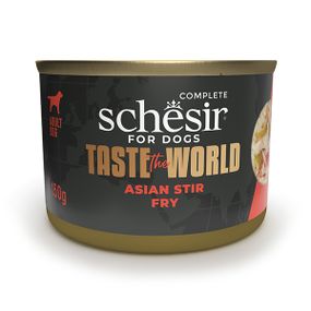 Schesir Dog Taste the World Asian Stir Fry вологий корм із куркою для собак 150 гр