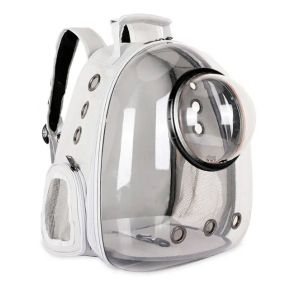 Рюкзак для перенесення тварин з ілюмінатором CosmoPet для котів та собак Clear