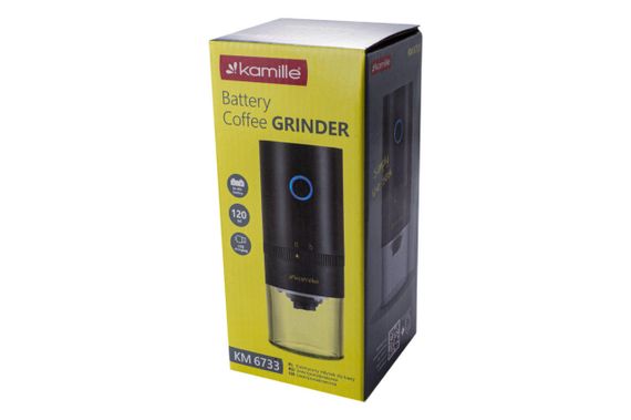 Кофемолка аккумуляторная Kamille KM-6733 (6733) | Зображення 3