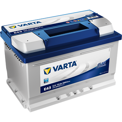 Аккумулятор VARTA 72Ач Blue Dynamic E43 572409068