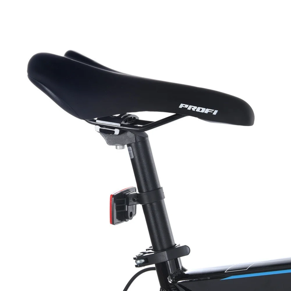 Велосипед  "EVEREST" PROF1 G275EVEREST A275.127,5 д. Алюм.рама 19 ", SHIMANO 21SP, алюм.DB, CS TZ500, чорний | Зображення 8