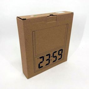 Электронные проводные настольные цифровые часы DS-6608 с фоторамкой, зелёная подсветка. NE-254 Цвет: черный