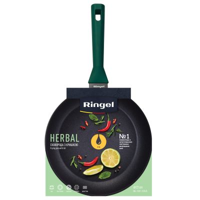 Сковорода Ringel Herbal 28 см (RG-1101-28/h/L) | Зображення 3