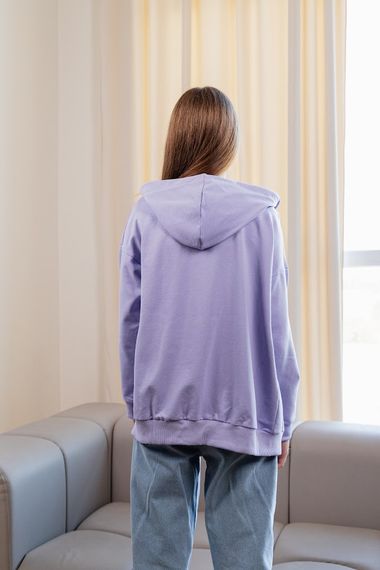 Худі для дівчинки (підлітковий) Носи своє 146 Фіолетовий (p-14115-158602) | Зображення 6