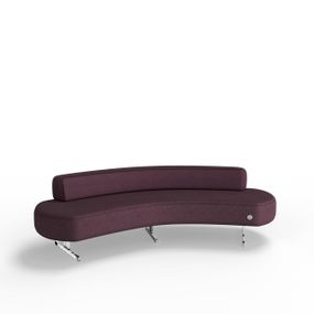 Трехместный диван FLEX 25 Ткань Фиолетовый