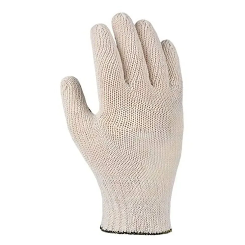 15000 Рукавичкі трикотажні білі з малюнком пвх 10 клас (3 пари) | Зображення 1