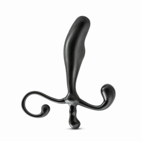 Масажер простати Blush чорного кольору, 12.4 см х 2.5 см Sex Aura