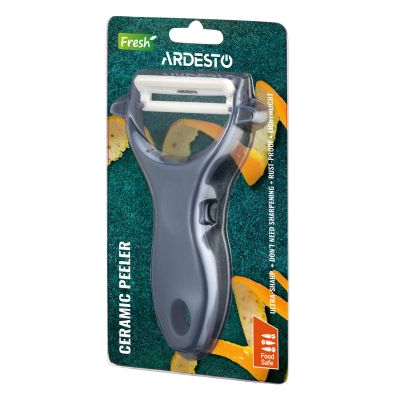 Овочечистка Ardesto Fresh, кераміка, пластик, синій (AR2101DB) | Зображення 2