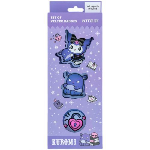 Набір бейджів на липучках "TokiDoki" (3 шт) | Зображення 1