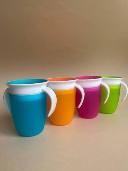 Чашка непроливайка дитяча 360 220мл Зелена | Зображення 4