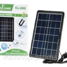 Солнечная панель CCLamp CL-680 Solar 8Вт