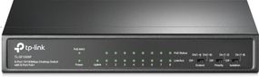 Коммутатор TP-LINK TL-SF1009P 9x1FE/8xPoE 65W неуправляемый 250 м (TL-SF1009P)