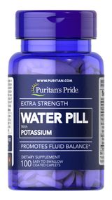 Урологічний препарат Puritan's Pride Water pill With Potassium Extra Strength 100 Caplets
