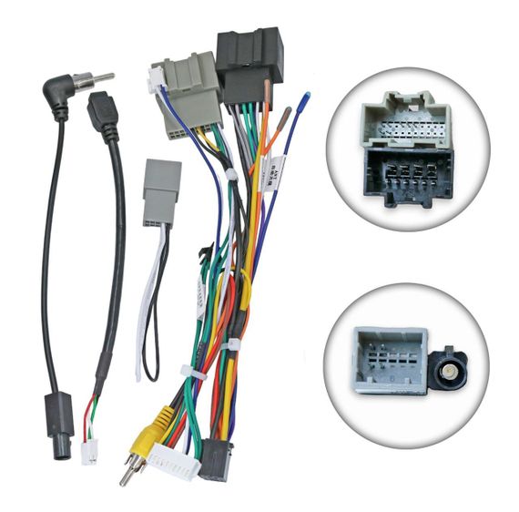 Перехідник живлення серії QIV з адаптером CAN-BUS для Chevrolet QBR-W CV-1230 (дрот)