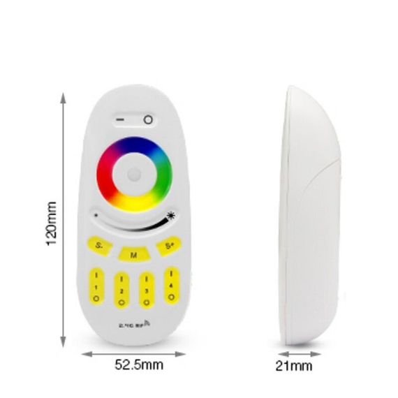 Контролер RGB PROLUM 4 ZONE (RF; MT; 18A; Пульт керування) | Зображення 1