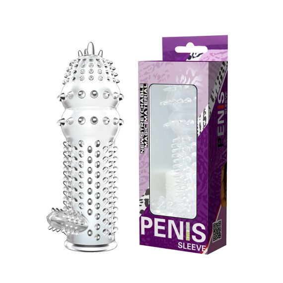 Насадка на член Penis Sleeve, прозора
