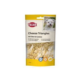 Ласощі Trixie д/собак сирні трикутники з фруктами та овочами, 80 г