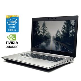 Мобильная рабочая станция Б-класс HP ZBook 17 G5 / 17.3" (1920x1080) IPS / Intel Core i7-8850H (6 (12) ядер по 2.6 - 4.3 GHz) / 16 GB DDR4 / 512 GB SSD / nVidia Quadro P4200, 8 GB GDDR5, 256-bit / WebCam / Win 11 б/у