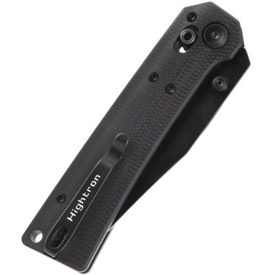 Нож Hightron Pathwright, 14C28N, G10, чорний, чорний клинок (HK03BLK) | Зображення 5