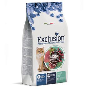 Сухой корм Exclusion Cat Sterilized Tuna для стерилизованных кошек 12 кг