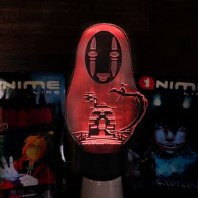 Акриловий світильник-нічник Формен Spirited Away червоний tty-n001789