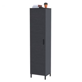 Шкаф офисный Loft Design LT-450-1900 антрацит венге