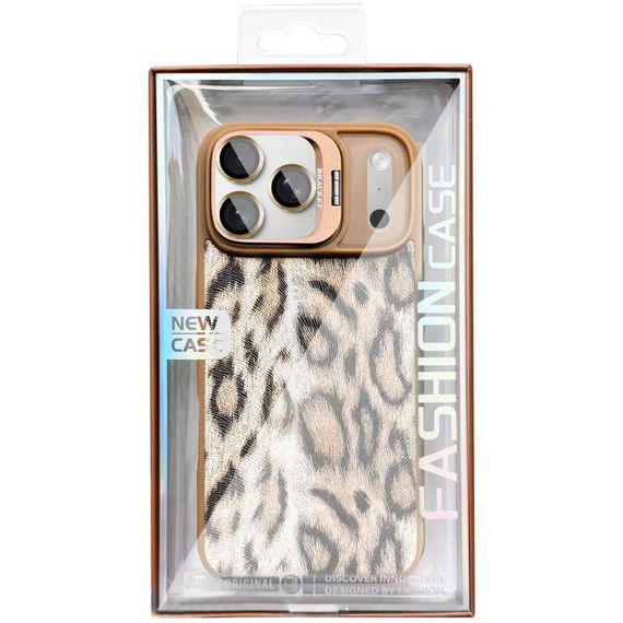 Чохол TPU+PC Wild Leopard with MagSafe and Lens для Apple iPhone 17 Pro (6.3") Brown | Зображення 1