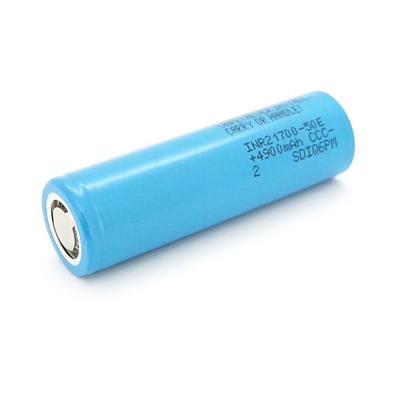Аккумулятор 21700 Li-Ion Samsung INR21700-50E 4900mAh, 10A, 4.2/3.6/2.5V, Blue | Зображення 1