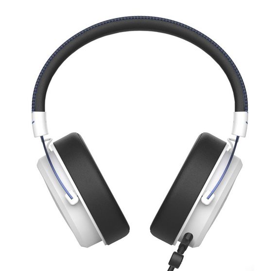 Гарнітура ігрова Bloody M590i USB + 4-Pin 3.5 mm, колір чорно-білий | Зображення 2