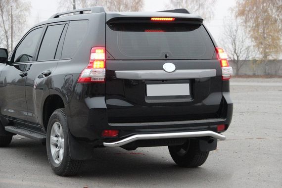 Задня дуга AK008 (нерж) для Toyota Land Cruiser Prado 150 | Зображення 1