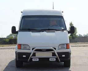 Кенгурятник WT006 (нерж) для Ford Transit 1991-2000 гг