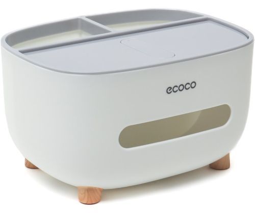 Контейнер для салфеток і скритий держатель для телефона XPRO Tissue box сірий (43750-_259) | Зображення 3