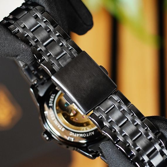 Класичний чоловічий годинник Awarder 025 Sharp All Black | Зображення 4